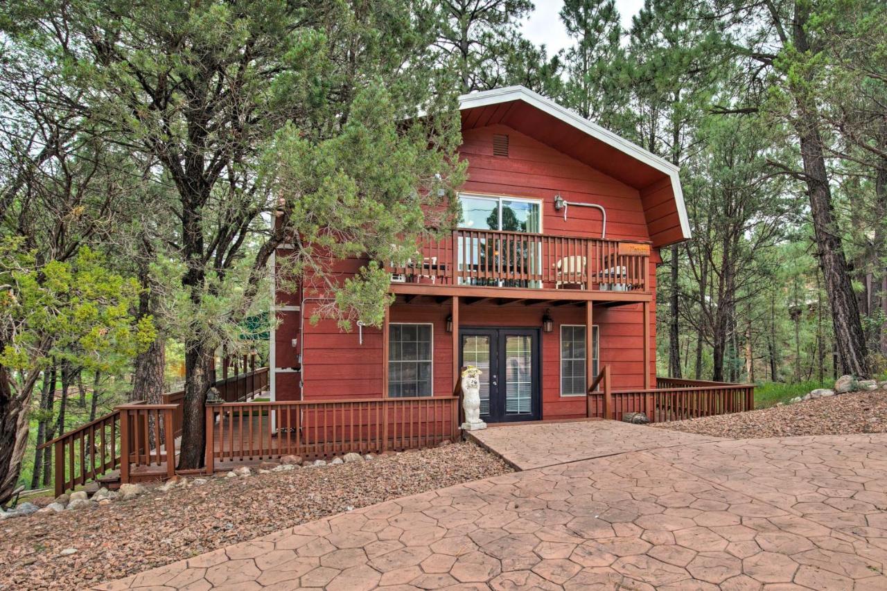 Ruidoso Cabin With Deck And Grill Less Than 3 Mi To Race Track Villa Luaran gambar