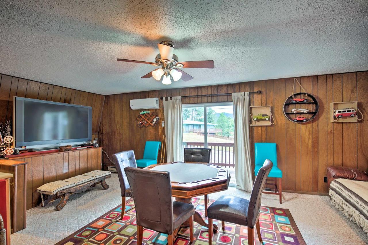 Ruidoso Cabin With Deck And Grill Less Than 3 Mi To Race Track Villa Luaran gambar