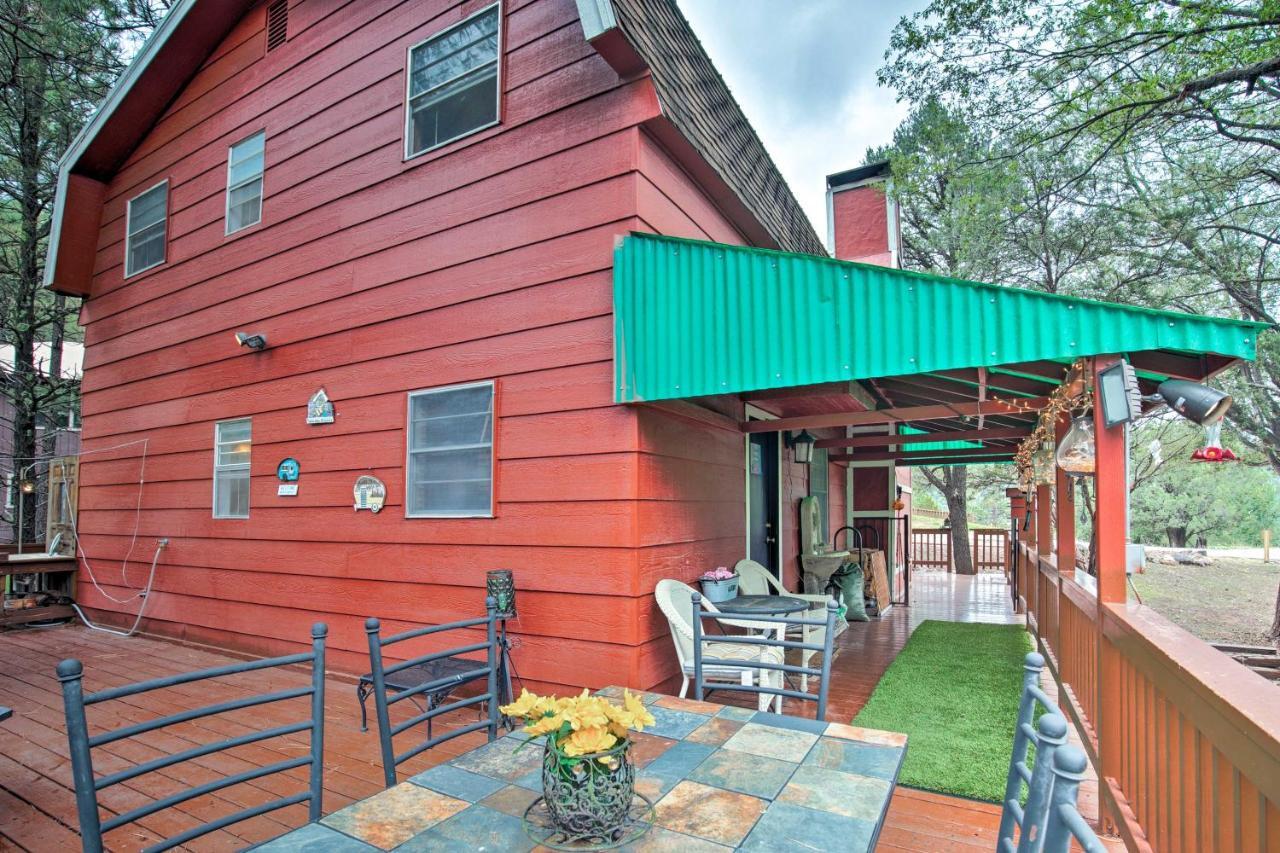 Ruidoso Cabin With Deck And Grill Less Than 3 Mi To Race Track Villa Luaran gambar